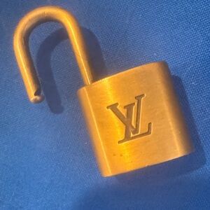 Louis Vuitton Gold-Tone Padlock no key